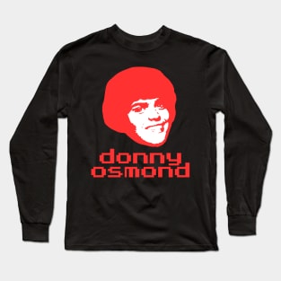 Donny osmond ||| 70s retro style Long Sleeve T-Shirt